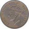 Монета. Малайя (Малайзия). 20 центов 1950 год. рев.