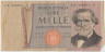 Банкнота. Италия. 1000 лир 1971 год. Тип 101b. ав.