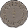 Монета. Кипр. 1/2 пиастра 1934 год. ав.