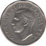Монета. Канада. 5 центов 1951 год. 200 лет с момента открытия никеля. рев.