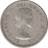 Монета. Канада. 10 центов 1958 год. рев.