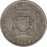 Монета. Сан-Томе и Принсипи. 5 эскудо 1939 год. ав.