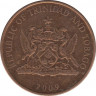 Монета. Тринидад и Тобаго. 5 центов 2009 год. ав.