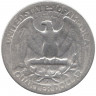 Монета. США. 25 центов 1945 год. Монетный двор S.