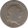 Монета. Польша. 4 грошена (1 злотый) 1767 год. ав.
