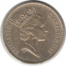 Монета. Гибралтар. 1 фунт 1988 год. АА.
