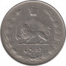 Монета. Иран. 10 риалов 1963 (1342) год. рев.