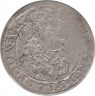 Монета. Польша. Шостак (6 грошей) 1660 год. Ян Казимир Ваза II. ТТ. ав.