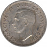 Монета. Великобритания. 1/2 кроны (2.5 шиллинга) 1942 год.  рев.