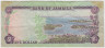 Банкнота. Ямайка. 1 доллар 1970 год. рев.