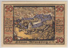 Бона. Нотгельд. Германия. Город Альтенбург. 50 пфеннигов 1921 год. Реверс 1. Вариант 21.1.b.1. рев.