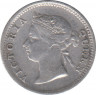 Монета. Гонконг. 5 центов 1891 год. рев.