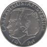 Монета. Швеция. 1 крона 1986 год.  ав.