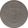 Монета. Бельгия. 5 франков 1948 год. BELGIQUE. рев.