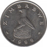 Монета. Зимбабве. 5 центов 1999 год. ав.