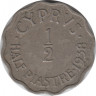 Монета. Кипр. 0.5 миля 1938 год. ав.