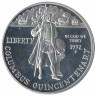Монета. США. 1 доллар 1992 год (P). 500 лет путешествию Колумба.