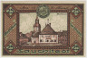 Бона. Нотгельд. Германия. Город Лаухштедт. 25 пфеннигов 1921 год. ав.