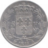 Монета. Франция. 5 франков 1818 год. А. рев.