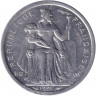 Монета. Новая Каледония. 1 франк 1991 год.