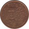 Монета. Франция. 5 центов 2003 год. ав.