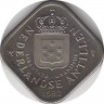 Монета. Нидерландские Антильские острова. 5 центов 1983 год. ав.