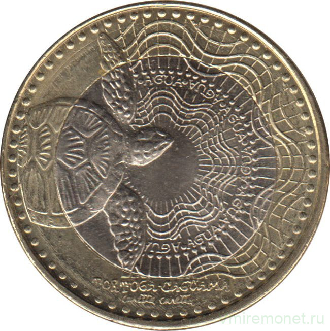 Монета. Колумбия. 1000 песо 2013 год.