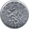 Монета. Чехия. 10 геллеров 1996 год. ав.