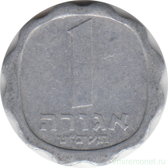 Монета. Израиль. 1 агора 1969 (5729) год.