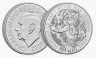 Монета. Великобритания. 5 фунтов 2023 год. Мифы и легенды - Моргана ле Фэй. В буклете.