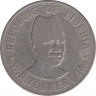 Монета. Либерия. 50 центов 1976 год. ав.