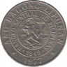 Монета. Филиппины. 25 сентимо 1977 год. ав.