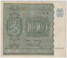 Банкнота. Финляндия. 100 марок 1945 год. ав.
