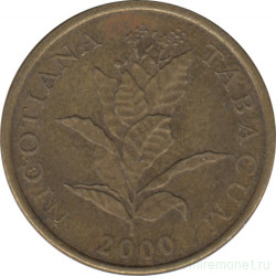 Монета. Хорватия. 10 лип 2000 год.