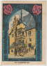 Бона. Нотгельд. Германия. Город Нойштадт на Орле. 50 пфеннигов 1921 год. Вариант 965.1.3. рев.