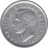 Монета. Канада. 25 центов 1942 год. рев.