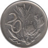 Монета. Южно-Африканская республика (ЮАР). 20 центов 1974 год. рев.