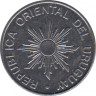 Монета. Уругвай. 10 песо 1989 год. рев.