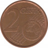 Монета. Германия. 2 цента 2011 год. (G). рев.