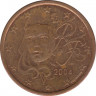 Монета. Франция. 5 центов 2004 год. ав.