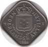 Монета. Нидерландские Антильские острова. 5 центов 1984 год. ав.