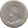 Монета. Стрейтс Сетлментс. 10 центов 1927 год. рев.