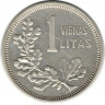 Монета. Литва. 1 лит 1925 год.