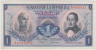 Банкнота. Колумбия. 1 песо 1968 год. Тип 404d. ав.