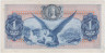 Банкнота. Колумбия. 1 песо 1968 год. Тип 404d. рев.