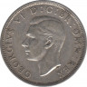 Монета. Великобритания. 1/2 кроны (2.5 шиллинга) 1940 год.  рев.