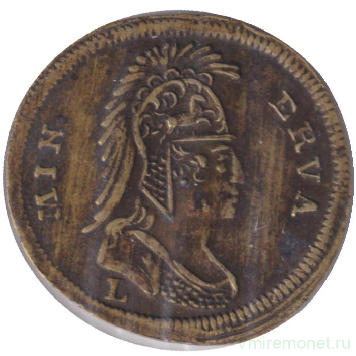 Жетон счётный. Германия. Нюрнберг. 1783-1829 гг. Минерва.