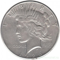 Монета. США. 1 доллар 1926 год. Монетный двор S.