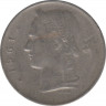 Монета. Бельгия. 1 франк 1961 год. BELGIE. ав.