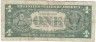 Банкнота. США. 1 доллар 1957 год. Синяя печать. F. Тип 419а. 